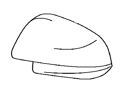 87945-0R911 Toyota Cover, Outer Mirror Illustration 1 of 1