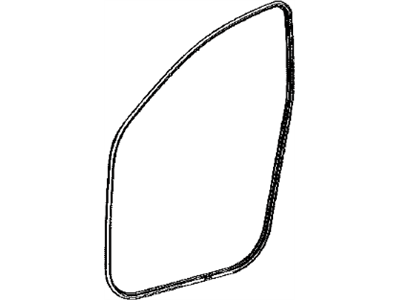 Toyota 62312-0R030 Trim, Front Door Opening, Driver Side 62312-0R030 Toyota Trim, Front Door Opening, Driver Side Illustration 1 of 1