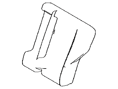 Toyota 71078-0R080-C5 Cover, Rear Seat Back, Driver Side(For Separate Type)