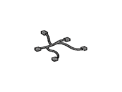 Toyota 82191-48120 Wire,  Front Seat,  RH
