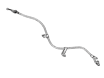 Scion 46430-52010 Rear Cable