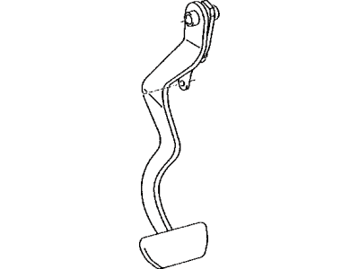 Toyota 47101-35420 Pedal Sub-Assembly, Brake