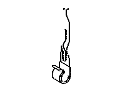 Toyota 44783-52070 Clamp,  Vacuum Hose