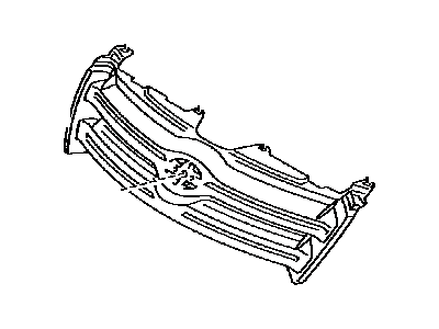 Scion 53111-52410-J2 Grille,  Radiator