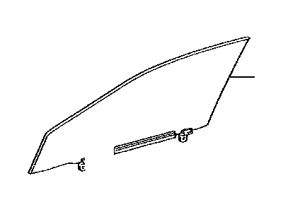 Toyota Previa Window Regulator - 69801-95D00