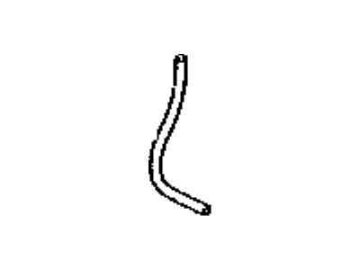 Toyota 90080-44025 Hose, Windshield Washer (From Motor To Joint)