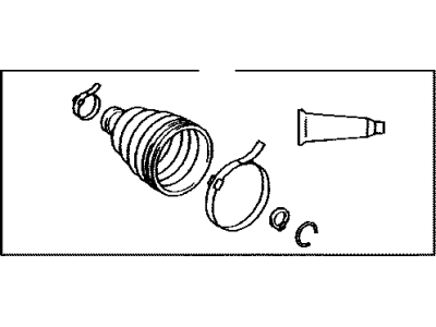 Toyota 04437-52190 Boot Kit,  Front Drive Shaft Inboard Joint,  RH