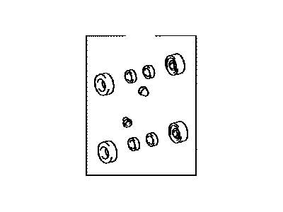 Scion 04906-52010 Wheel Cylinder Overhaul Kit