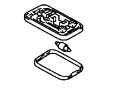 Toyota 81240-32031-A1 Lamp Assy,  Room,  NO.1