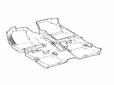 Toyota 58510-47570-C0 Carpet