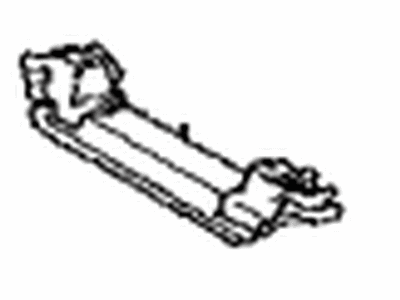 Toyota 57054-12060 Reinforcement Sub-Assembly, Front Floor Cross Member
