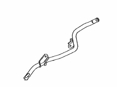 Toyota 16268-37150 Pipe,  Water By-Pass,  No.6