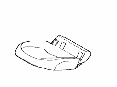 Toyota 71076-47090-B2 Cover Sub-Assy,  Rear Seat Cushion,  LH