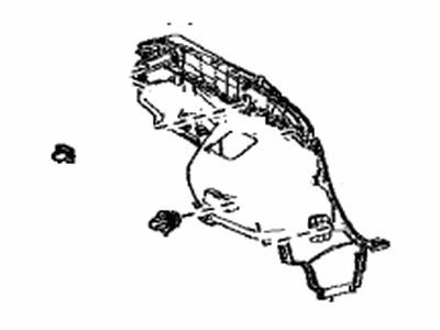 Toyota 64740-47260-C0 Panel Assembly, Deck Trim Side, Driver Side