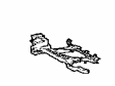 Toyota 7181B-47020 Holder,  Front Seat Cushion Wire Harness,  LH