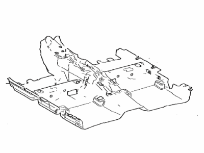 Toyota 58511-47011 Mat,  Floor,  Front