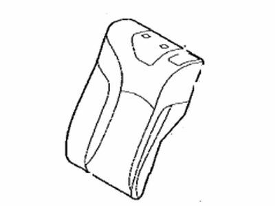 Toyota 71078-47440-B4 Cover, Rear Seat Back, Driver Side(For Separate Type)