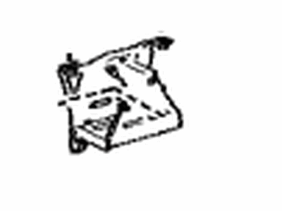Toyota 58792-47010 Support, Jack Carrier