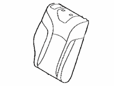 Toyota 71077-47650-B4 Cover, Rear Seat Back, Passenger Side (For Separate Type) Toyota 71077-47650-B4 Cover, Rear Seat Back, Passenger Side (For Separate Type)