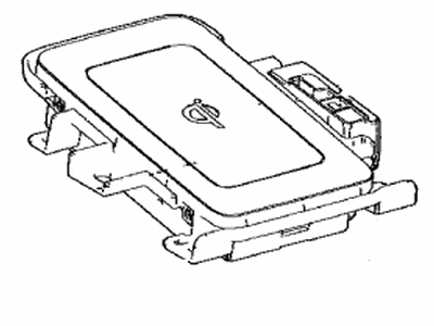 Toyota 861C0-47011-A0 Cradle Assy,  Mobile Wireless Charger