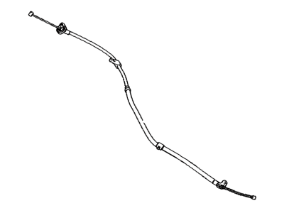 Toyota Matrix Parking Brake Cable - 46430-02181