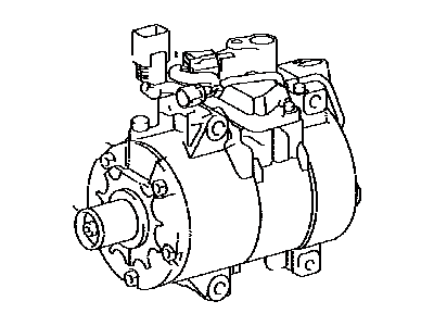 Toyota Tercel A/C Compressor - 88320-10520-84