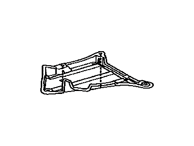 Scion 58166-74010 Cover,  Front Floor,  LH