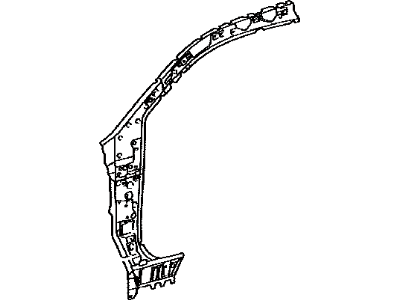 Toyota 61024-14903 Pillar Sub-Assy,  Front Body,  Inner LH