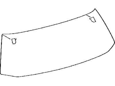 Toyota 68105-89105 Glass,  Back Door