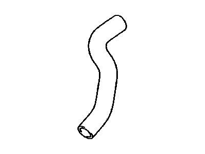 Toyota 16572-36130 Hose,  Radiator,  NO.2