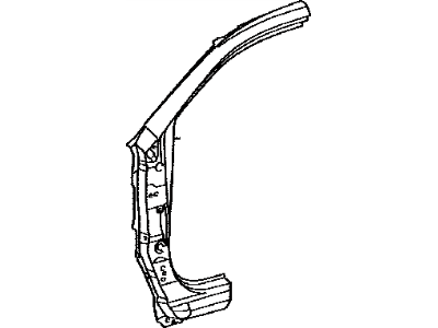 Toyota 61132-42180 Pillar,  Front Body,  Upper Outer LH