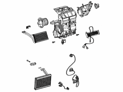 Toyota 87010-74170 Unit Assembly, Air Conditioner