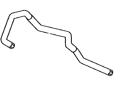 Scion 16267-47020 Hose,  Water By-Pass,  NO.3