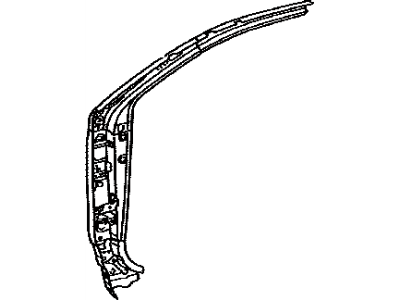 Toyota 61108-35050 Reinforce Sub-Assy,  Front Body Pillar,  Lower RH