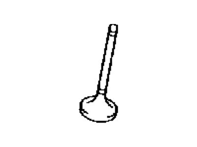 Toyota Previa Exhaust Valve - 13715-76030