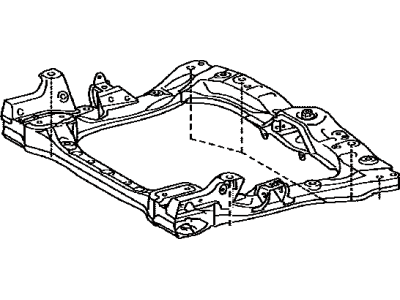 Toyota 51100-0E062 Frame Assy,  Front