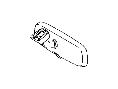 Toyota Paseo Car Mirror - 87810-16040-B0