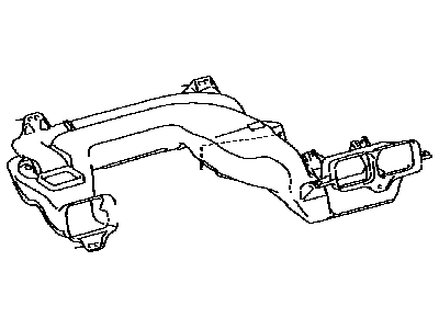 Toyota 55085-42010 Duct Sub-Assy,  Heater To Register,  NO.2