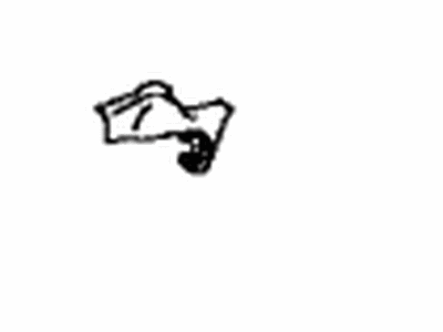 Scion 71875-74020-C0 Cover,  Reclining Adjuster Inside,  RH (For LH Seat)