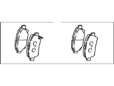 Toyota 04465-35240 Brake Pads