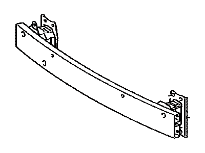 Toyota 52021-35100 Reinforcement Sub-Assy,  Front Bumper