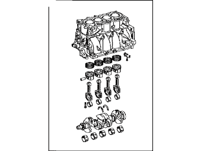 Toyota 11400-39115 Short Block