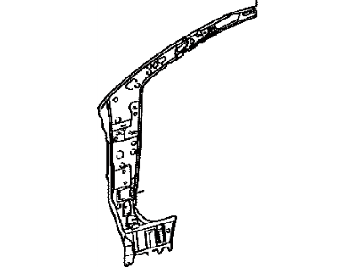 Toyota 61023-16170 Inner Pillar