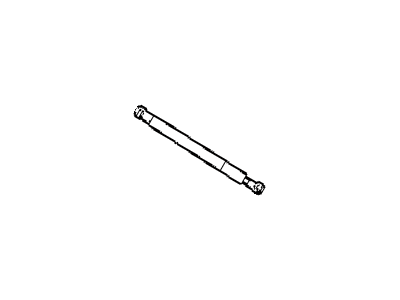 Toyota Tercel Liftgate Lift Support - 68960-19376