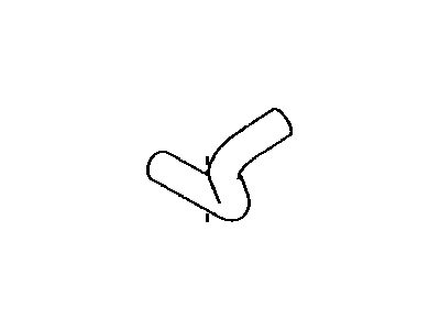 Scion 16282-47020 Hose,  Water By-Pass,  NO.5