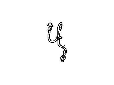 Toyota 90947-A2026 Hose,  Flexible,  NO.2(For Front)