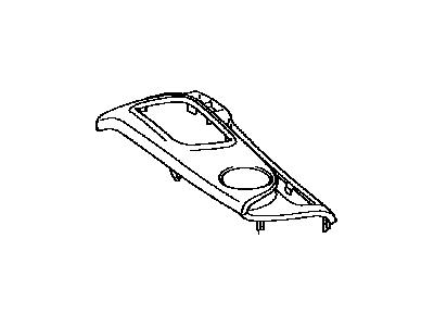 Toyota 58804-35010-B0 Armrest Assembly, Upper