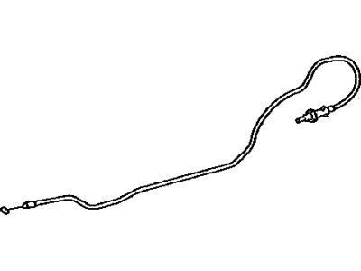 Toyota Camry Fuel Door Release Cable - 77035-33060