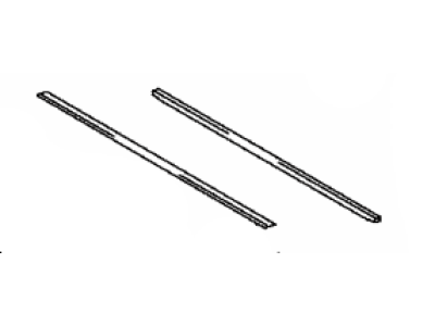 Toyota 64971-04011 Cover,  Tonneau Cover Hinge,  Front