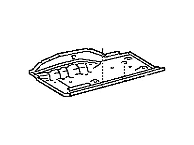 Toyota Supra Floor Pan - 58112-24901